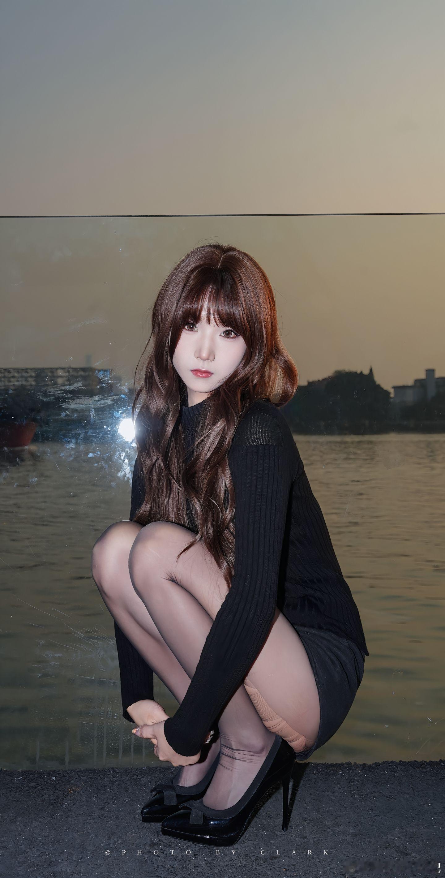 约拍 黑丝加分美女