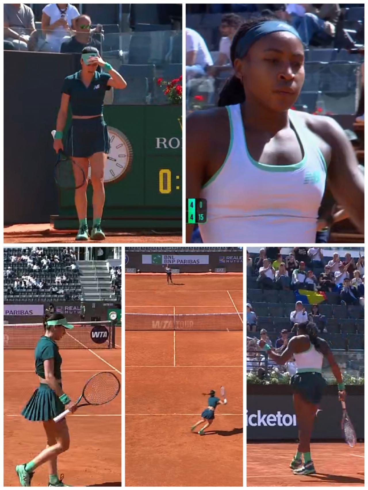2026跟着网球🎾环游世界
      WTA1000罗马公开赛第一场半决赛正