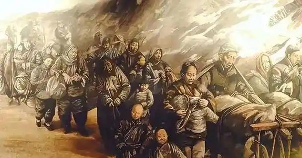 中国历史上四次大规模南迁
分别是西晋衣冠永嘉南渡、唐代安史之乱南迁、北宋末靖康之