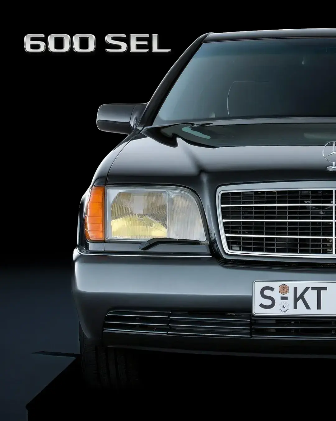 虎头奔。Mercedes-Benz 600 SEL (W140)