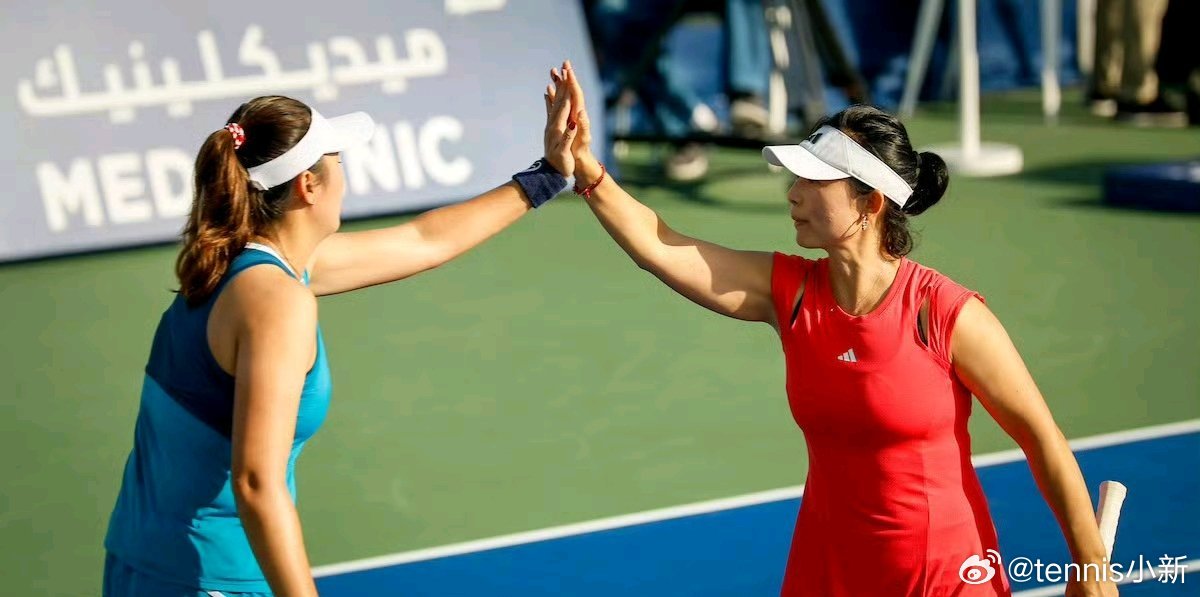 克利夫兰WTA250双打首轮徐一璠🇨🇳/杨钊煊🇨🇳以6-0/6-0横扫弗