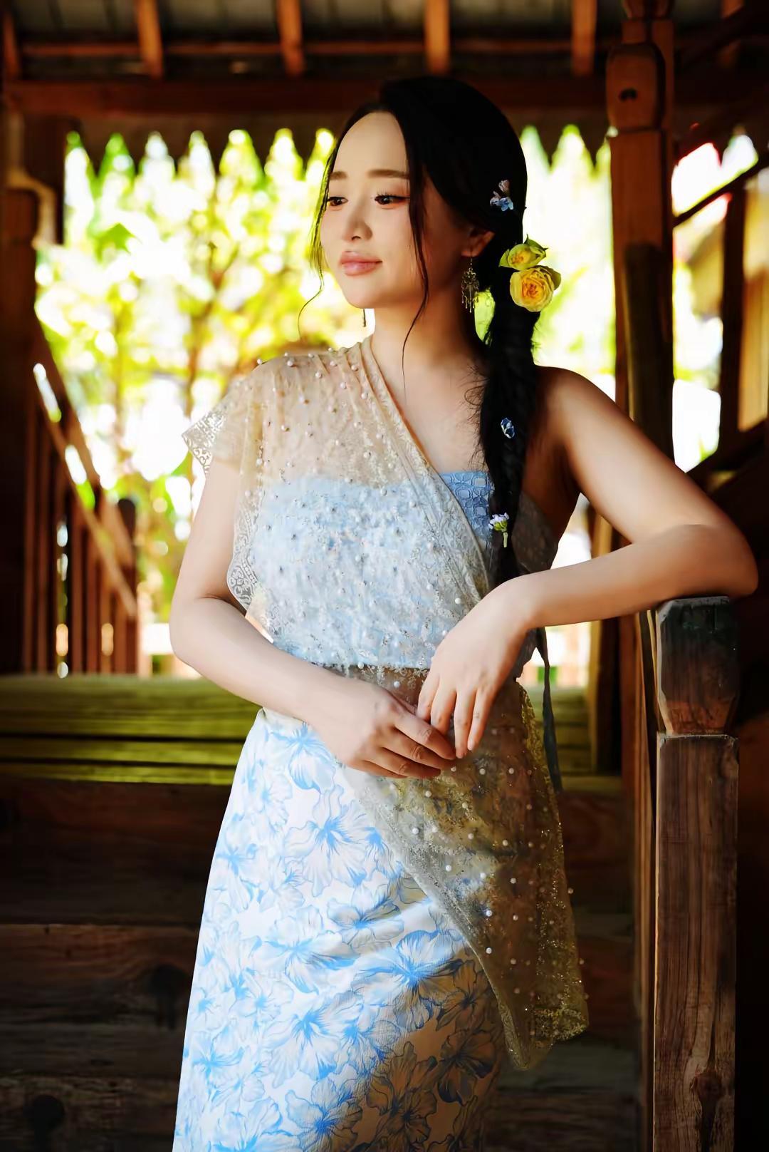 我感觉我拍的最好了，哈哈写真 傣服