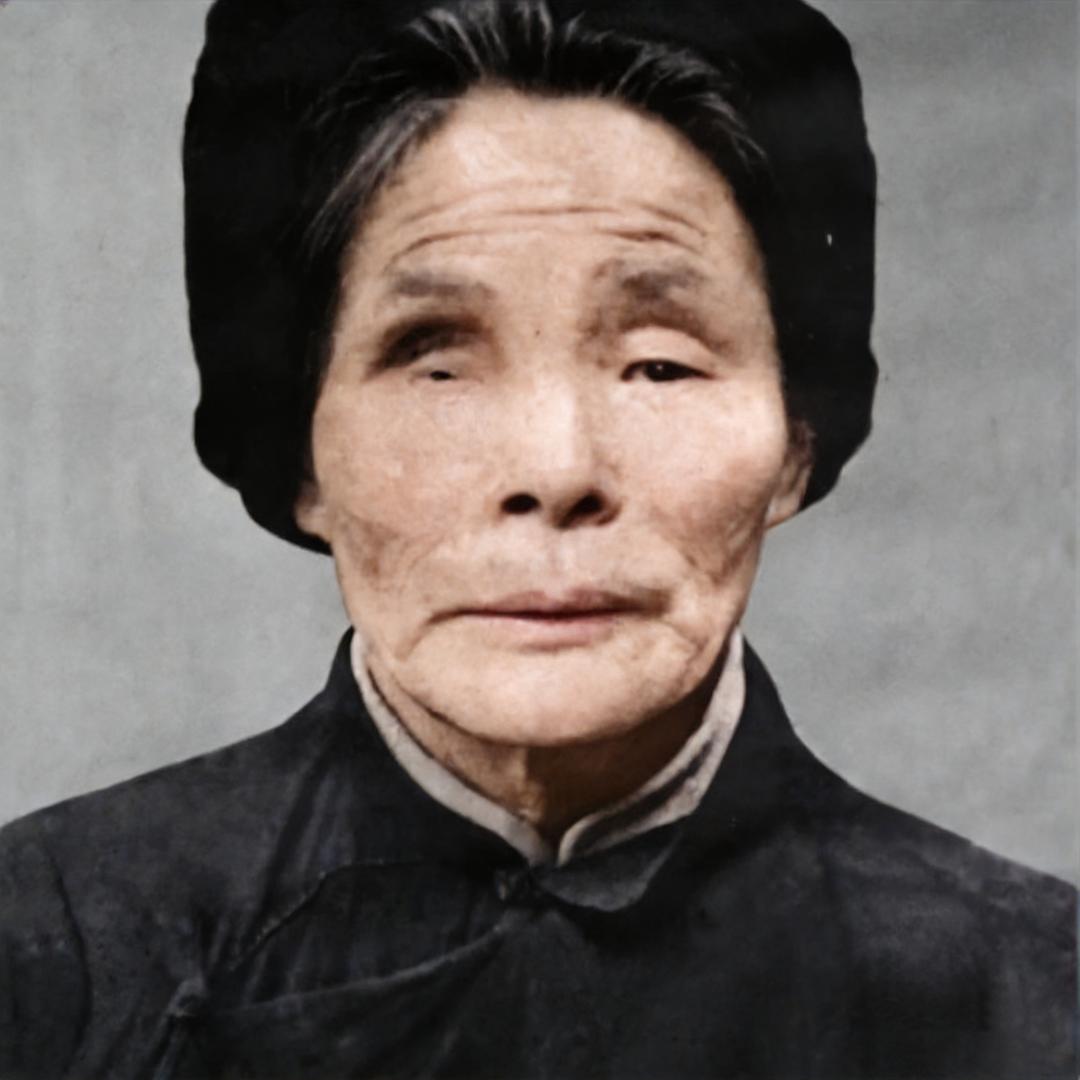 1934年吴秀真在家听到枪声，她跑去看到红军被敌人抓起来盘问，用眼睛做担保这是她