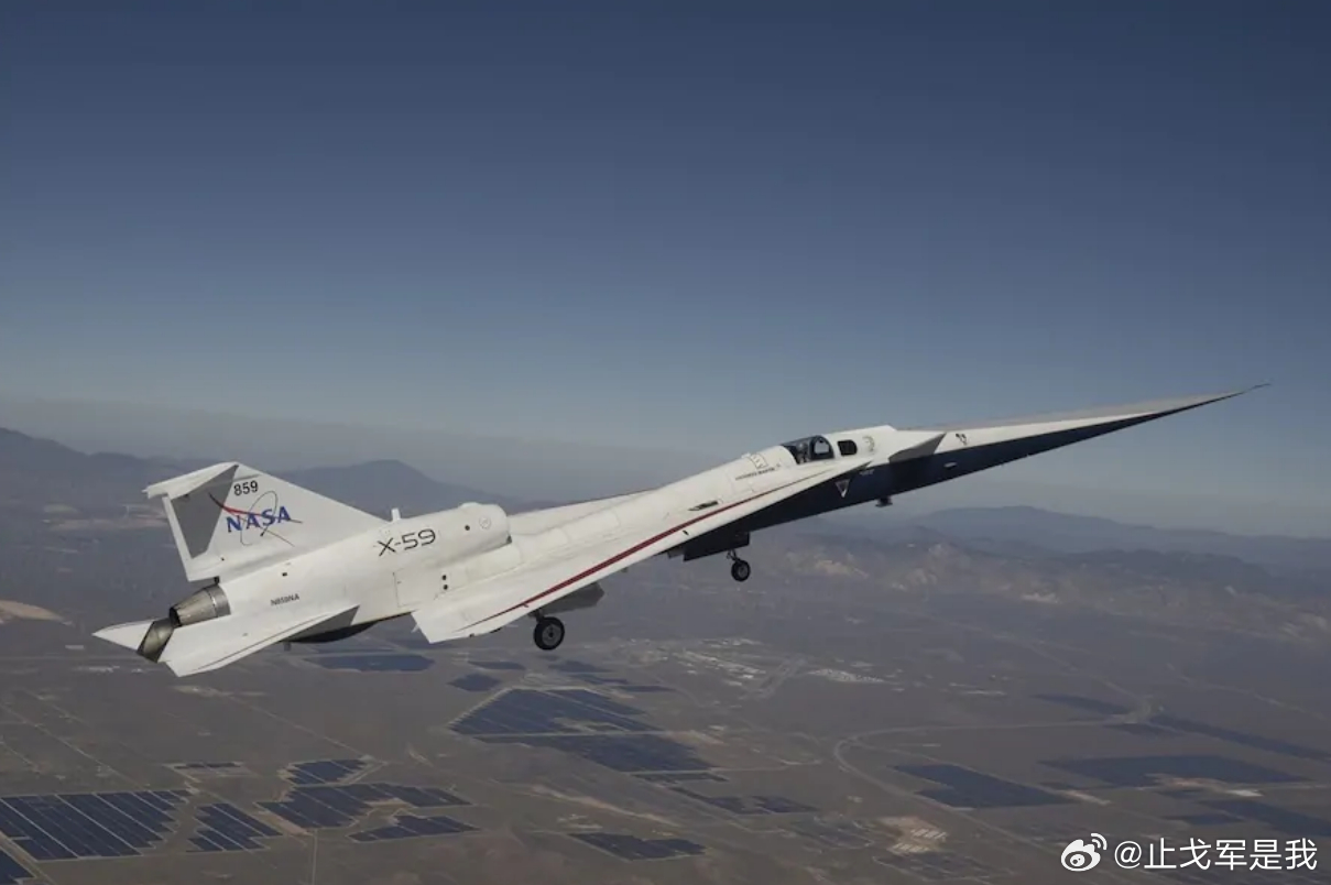 上周五，美国国家航空航天局（NASA）的实验性X-59飞机完成第二次试飞，标志着