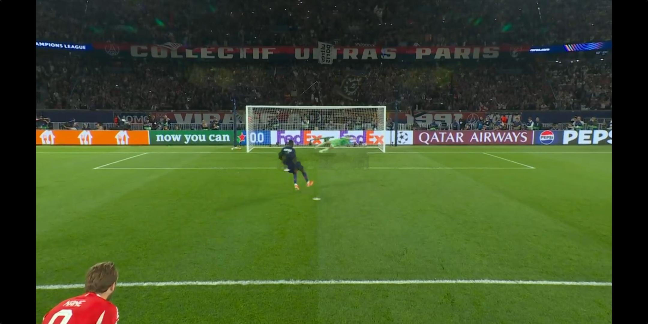 巴黎半场3比2拜仁欧冠这场半决赛打出了高效对攻，45分钟打进5球，好看杜埃把握机