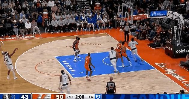 哈登传球真棒，科林斯反击暴力劈扣，科林斯就得这样打



科林斯用活了，半场14