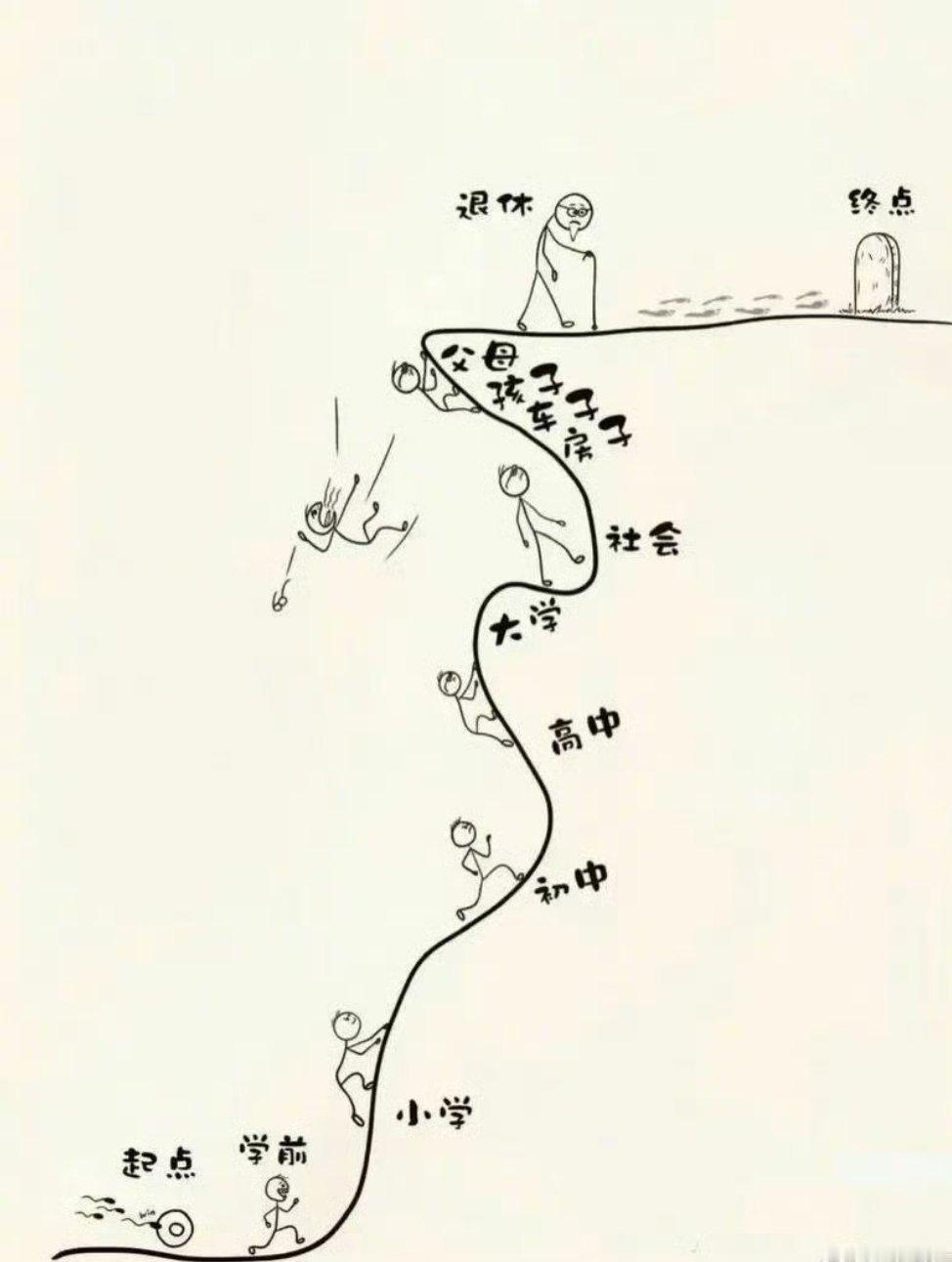这大概就是普通人的一生吧！ ​​​