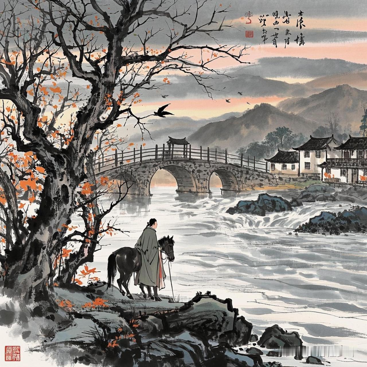 宋词（诗）景物描写佳句230例（二十六）

126、连呼酒，上琴台去，秋与云平。