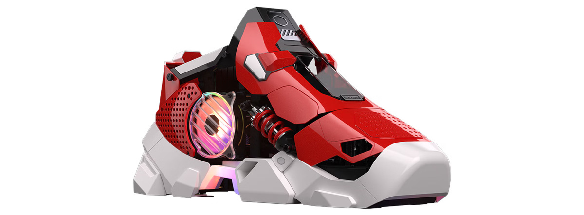 酷冷至尊Sneaker X潮鞋机箱电源水冷套装上架：提供经典红色特别版，2199