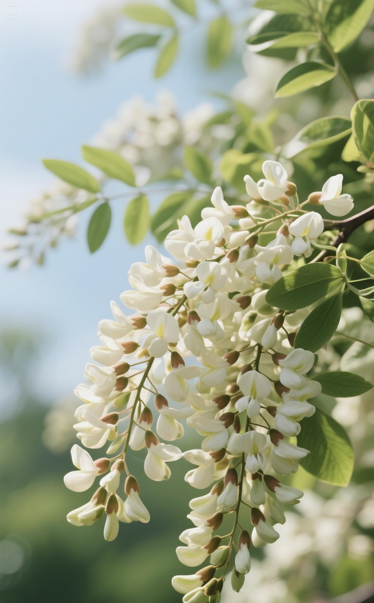 槐花开的和未开的,哪种更好吃呢?当然是将开未开的了，吃起来比已开的更甜，香味更浓