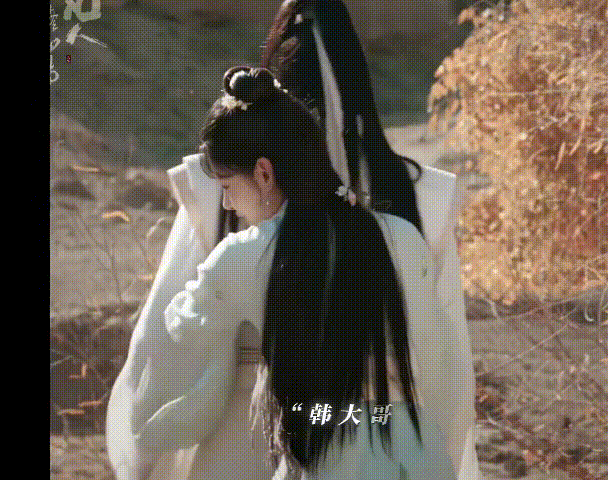 韩立墨彩环背后抱，真的好会演啊，大家都快去看，入股不亏！！ ​​​