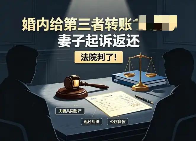 吵翻了~4年转账2575万，男子婚内长期转账给第三者，第三者给他转回2258万元