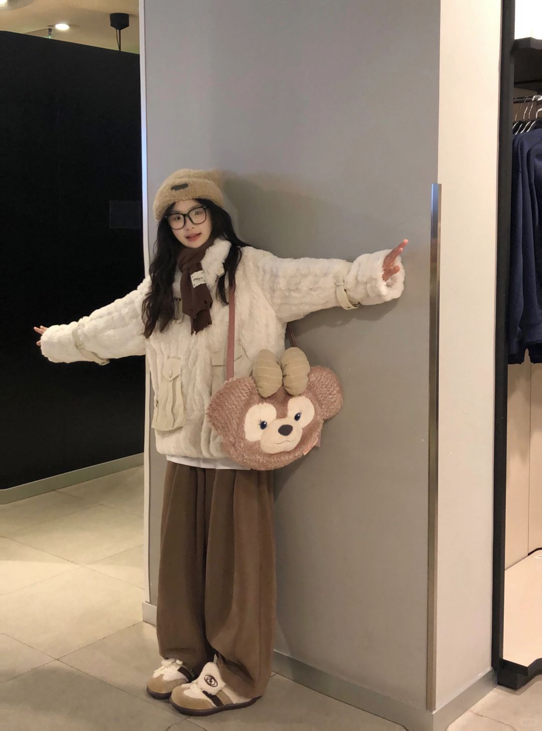 ☃️冬天的第一件羊羔毛外套好好看！🔒住啦！！