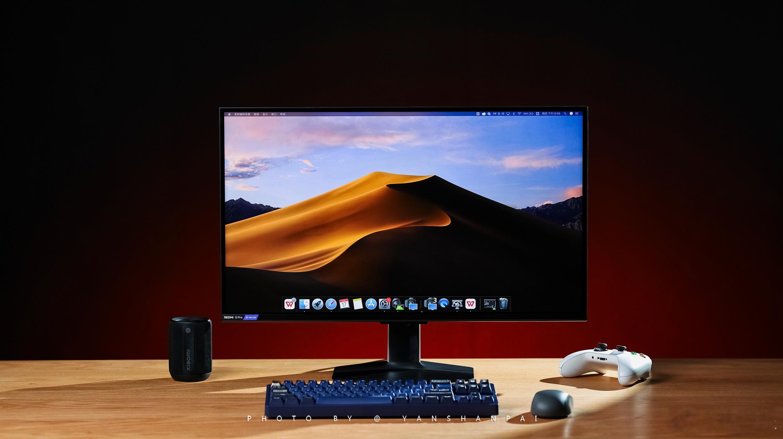 最近收到了REDMI显示器 G Pro 27U赶紧用上试一试了[坏笑]之前我用的