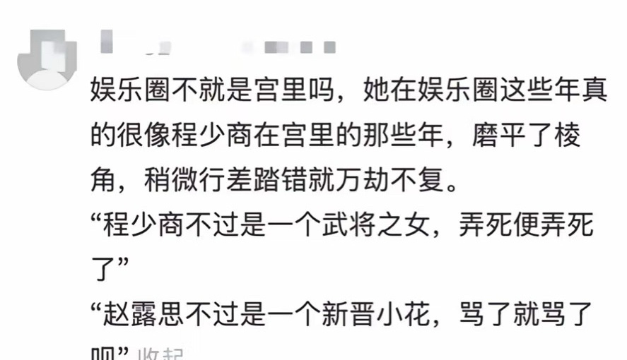 昨天晚上又看见那句话：演员会和自己大爆的角色有所重叠。仔细想了一下。发现露思的人