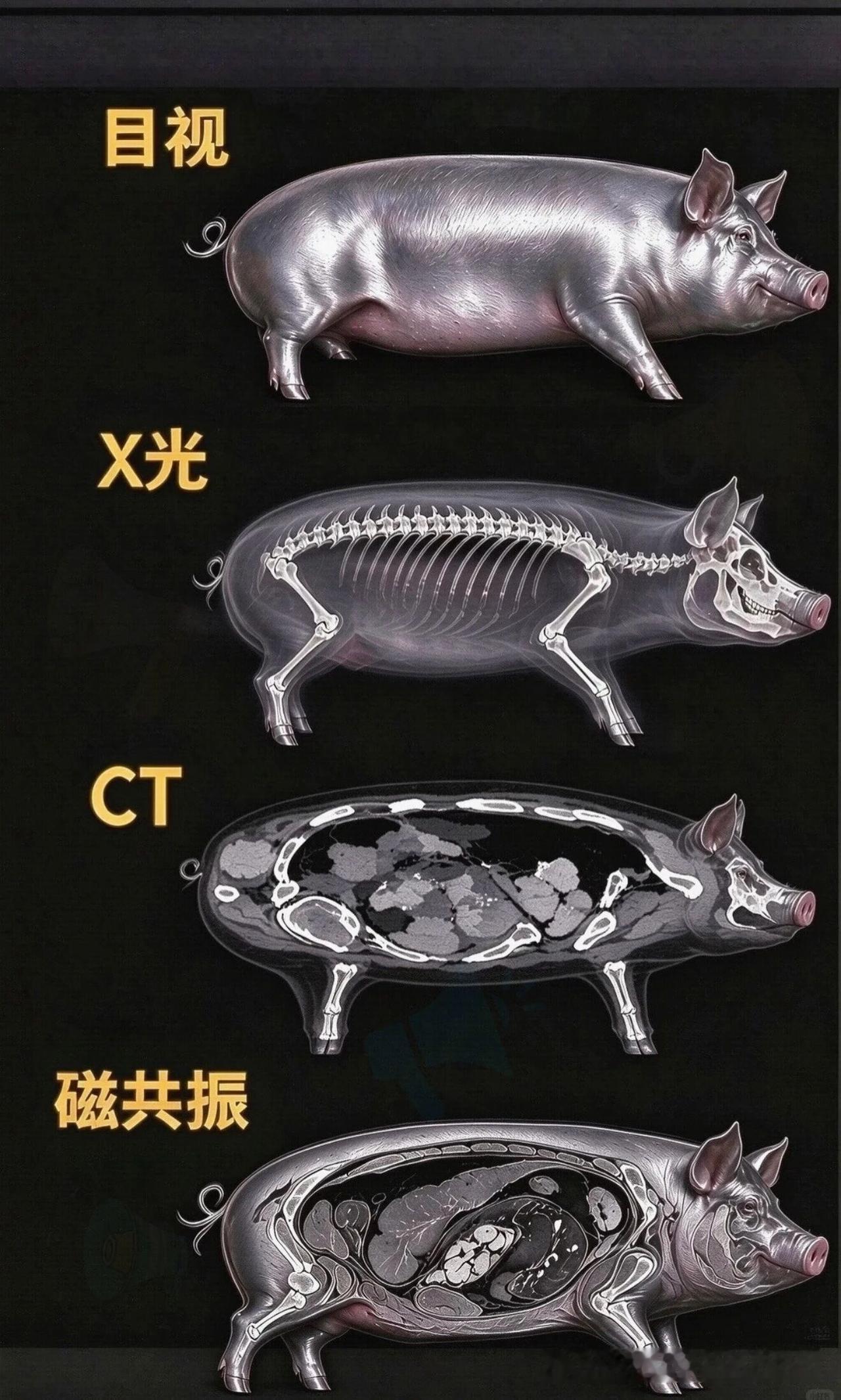 一张图让你看懂X光、CT、磁共振的区别

一张图让你看懂X光、CT、磁共振的区别