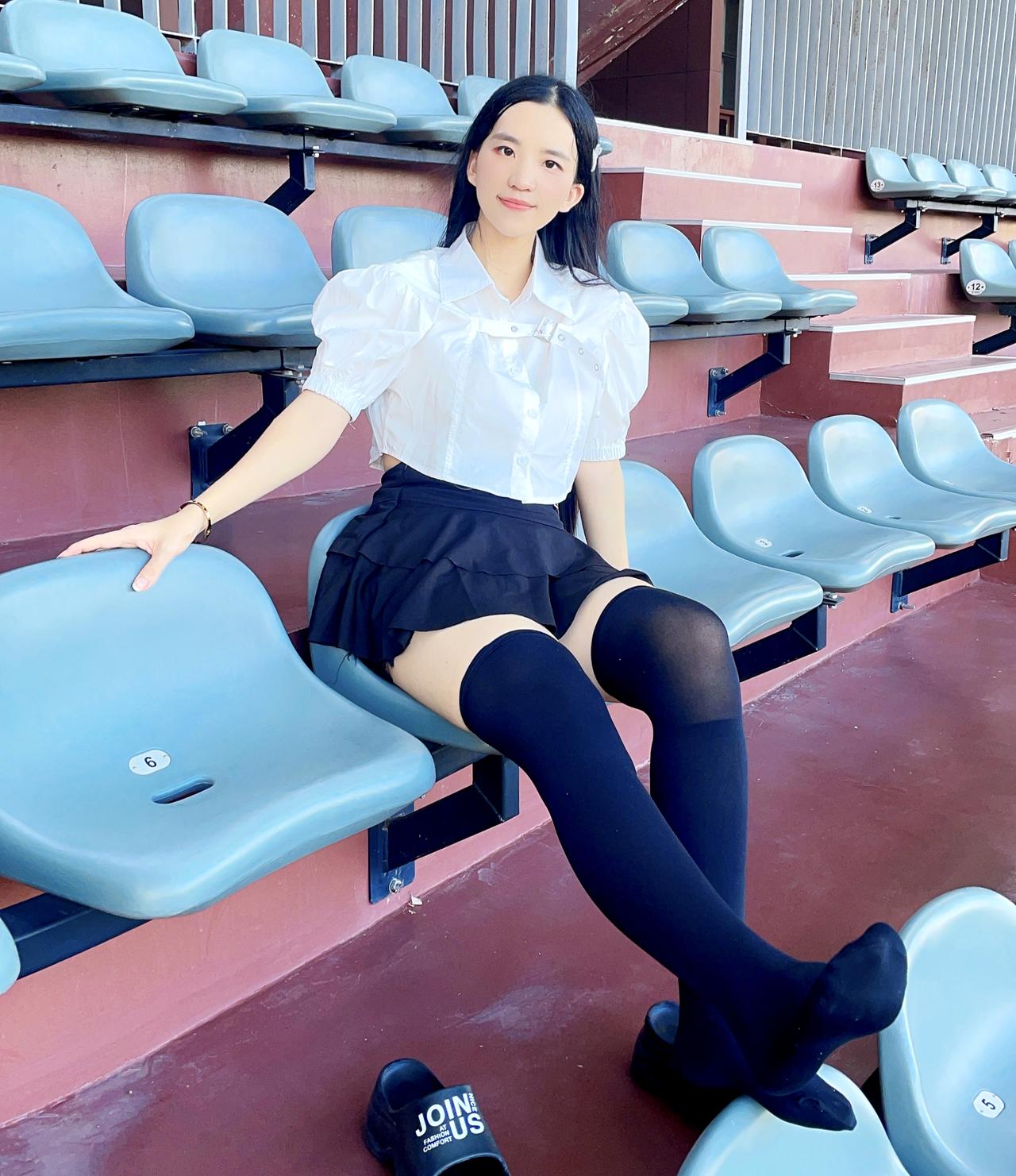 小腿袜长度怎么选选长不选短，长可以变叠下来变短