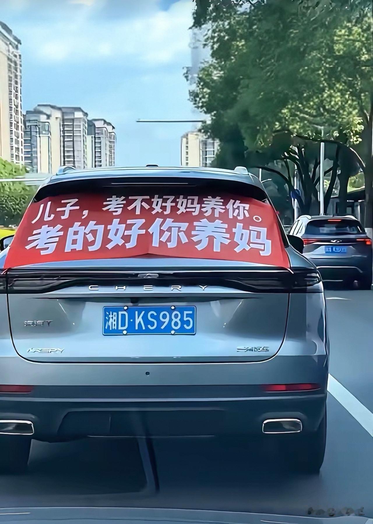 望子成龙，祝所有的考生都能考上985贺学生高考顺利 母亲的高考祝福