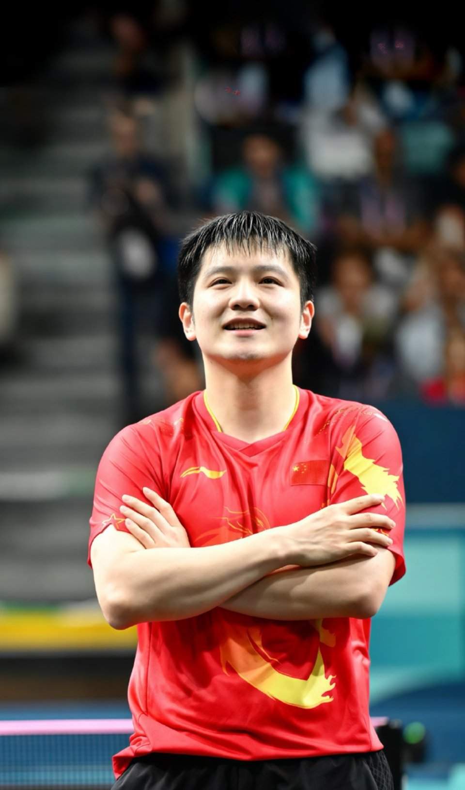 ，樊振东打球越来越全面了，虽然这么长时间没有打国际赛事了，但可以看到小胖依然在涨