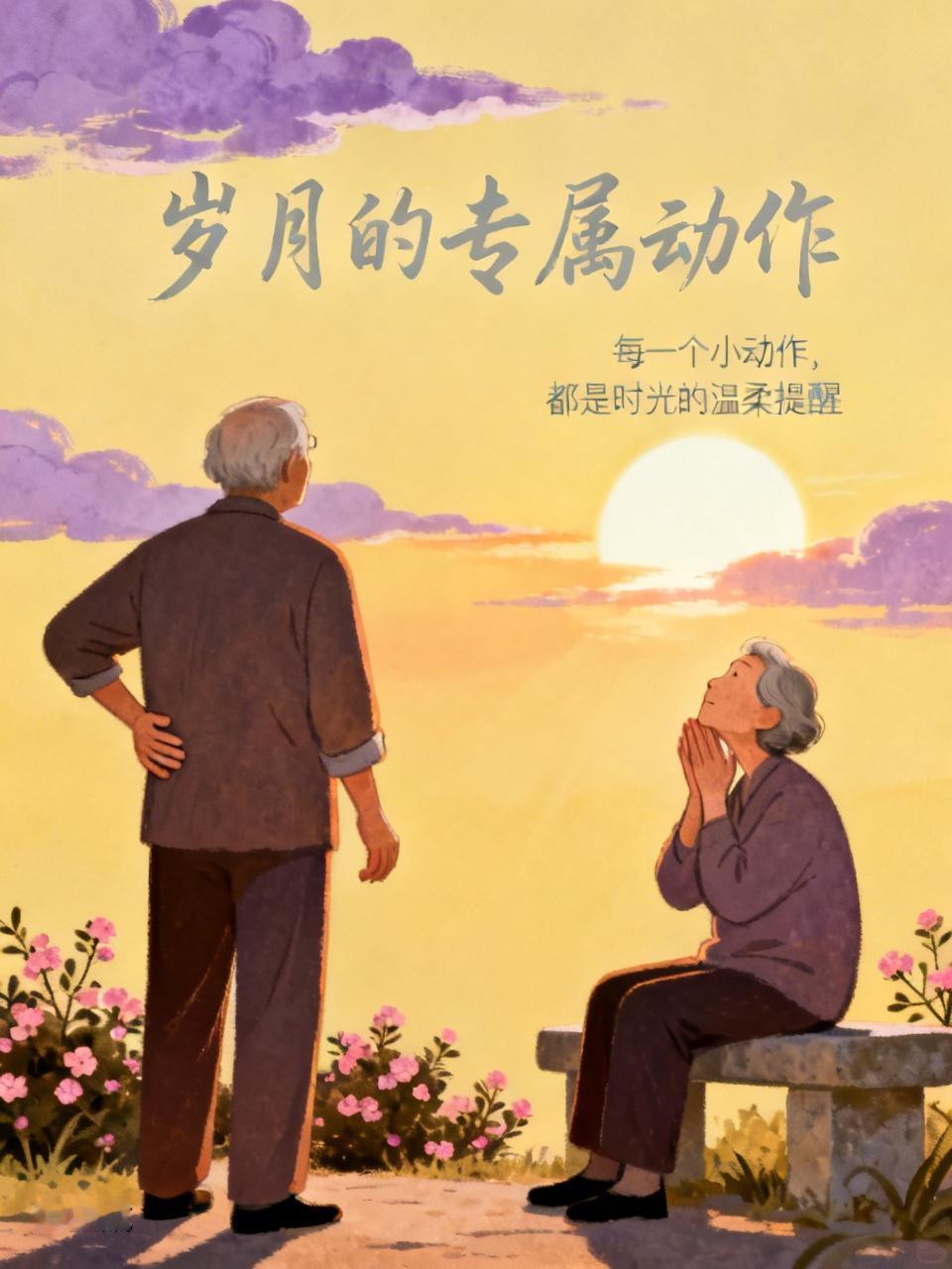 人到了一定年纪，悄悄解锁的专属动作
 
当岁月悄悄爬上肩头，身体也藏起了专属密码