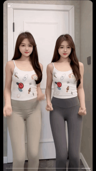 双胞胎？
感觉俩人长得一样！