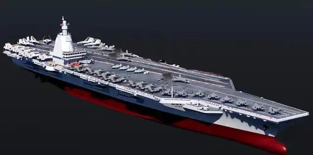 我国004型航母（首艘核动力航母）目前已进入建造阶段，主要在大连造船厂推进，预计