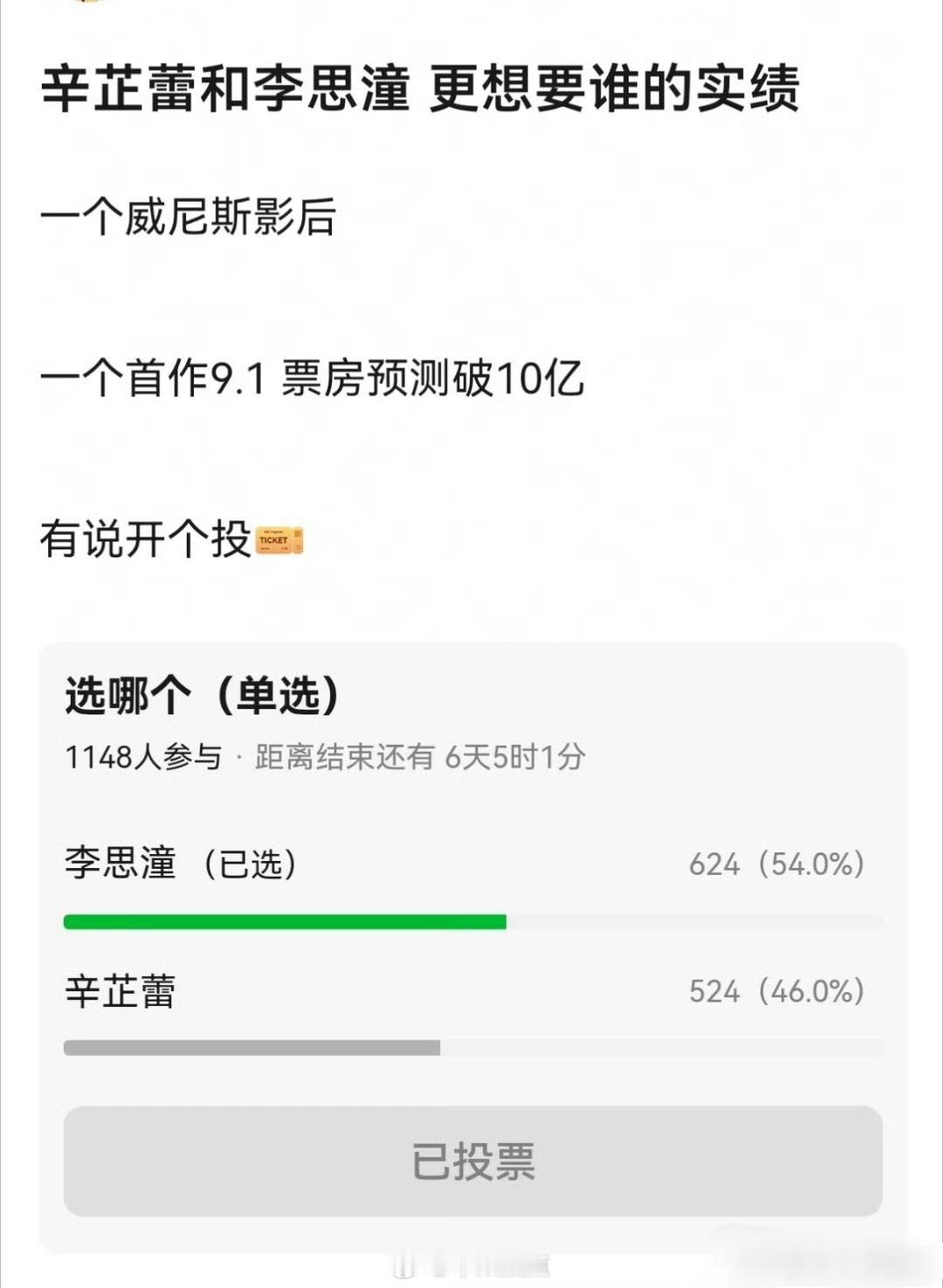 辛芷蕾和李思潼，？？？这是新型捆绑方式吗？10亿电影每年都有，威尼斯影后几年有一