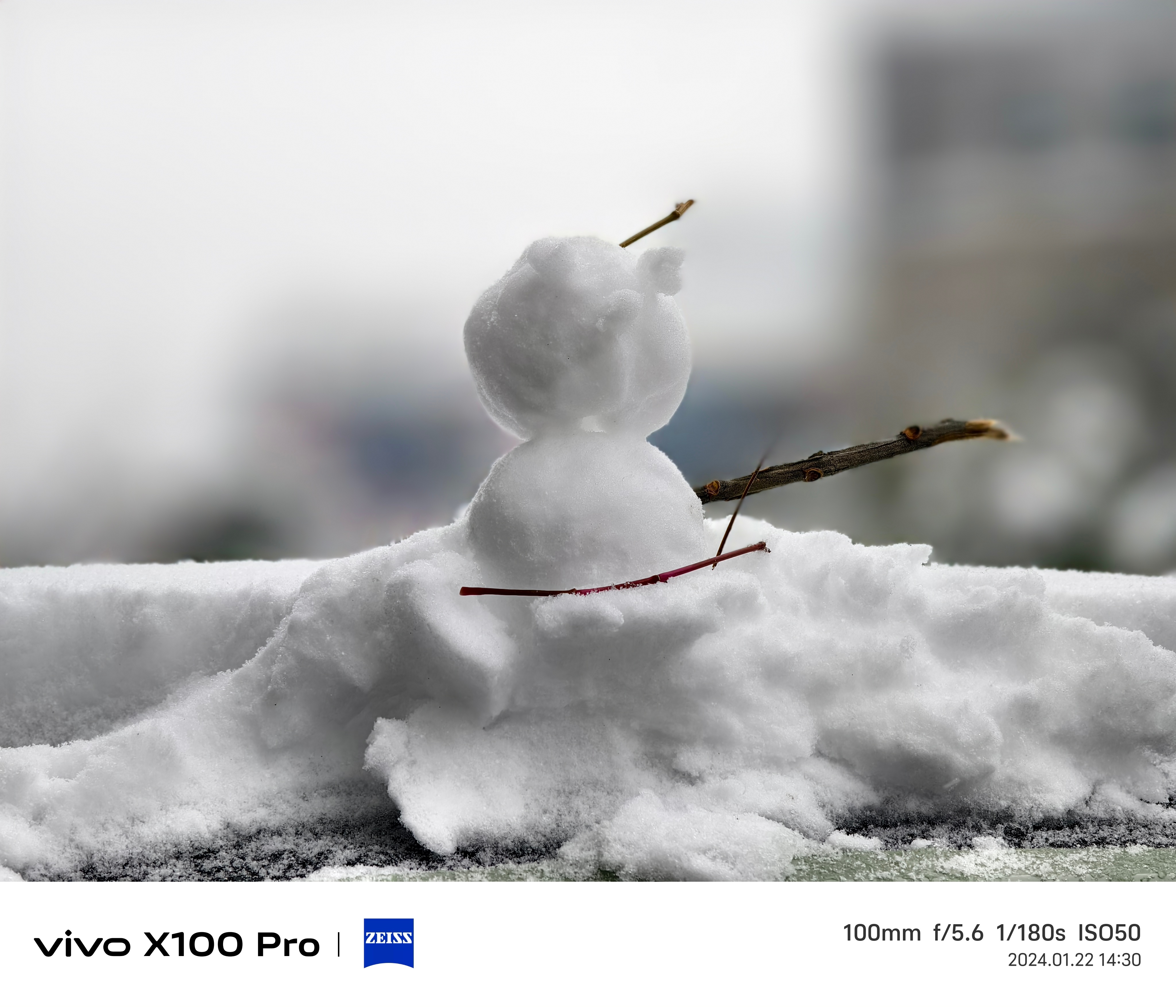 #南昌下雪#年初南昌首雪，由vivo X100 Pro记录📷 ​​​