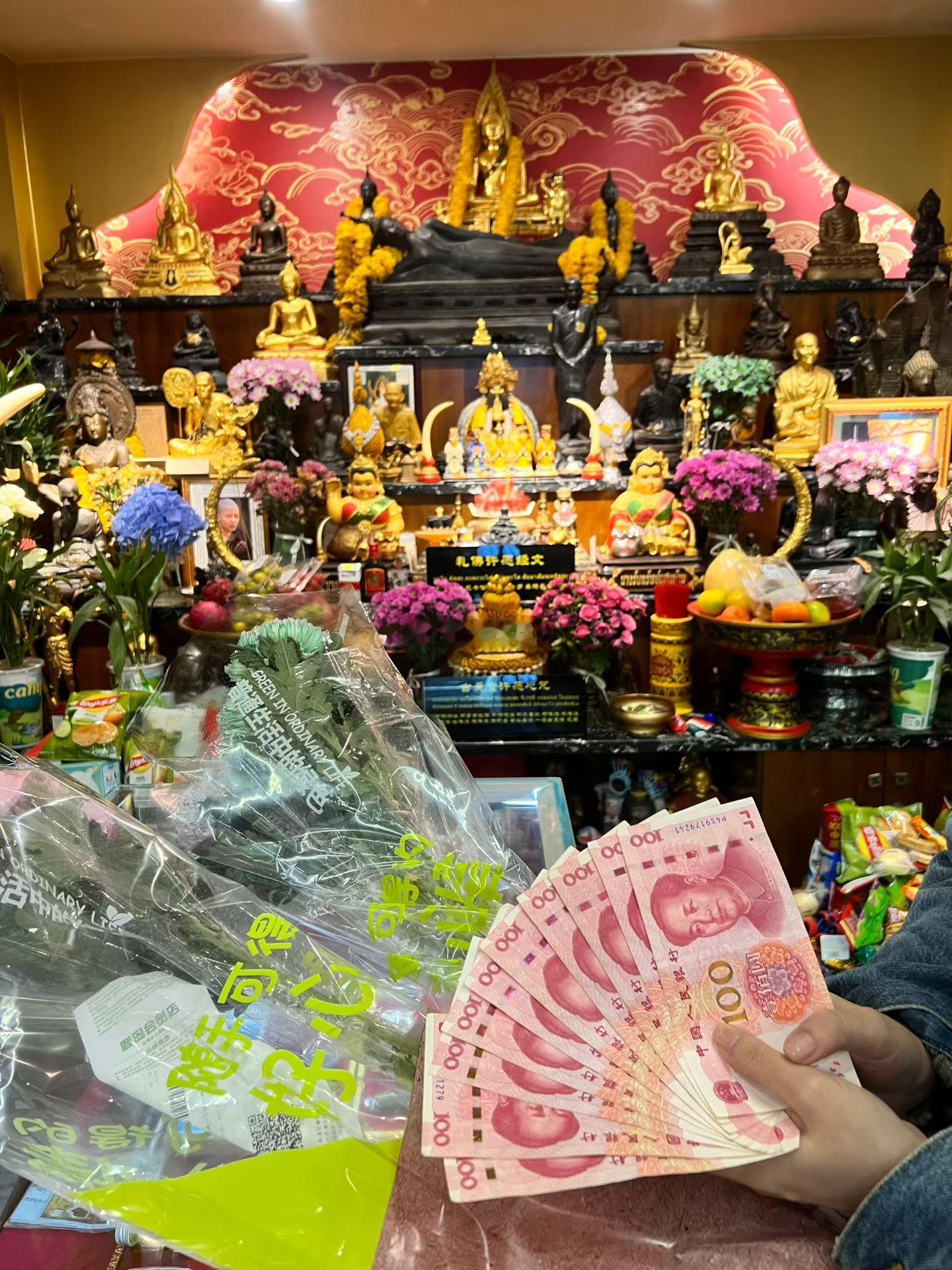 善信到店还大愿啦还愿佛堂功德1000💰感恩庇佑 ​​​