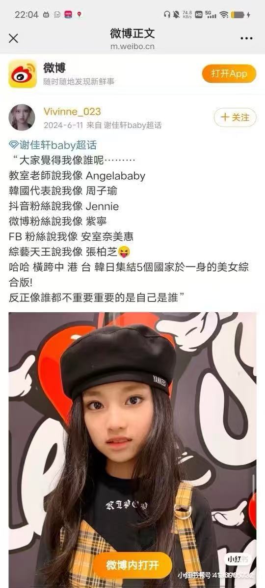 JYP女团成员Angelababy还是个td哦