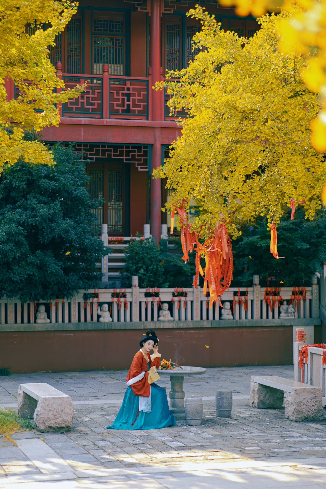 唐•织为云外秋雁行🍂复原唐制|南京约拍