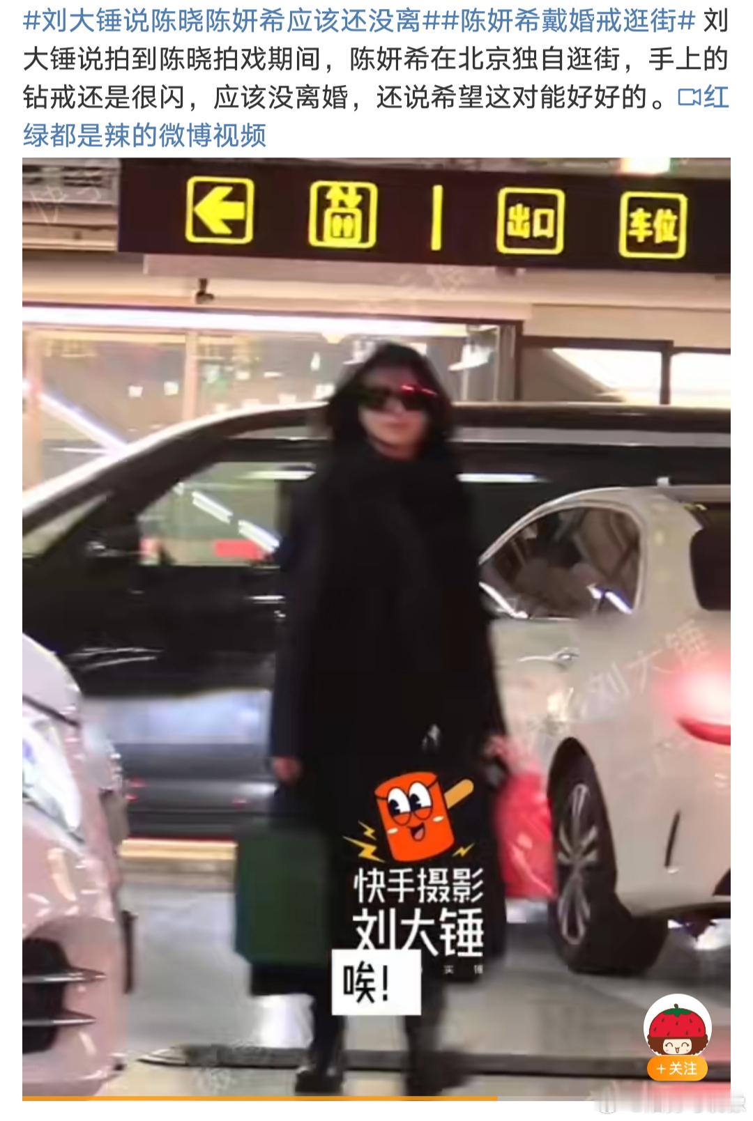 刘大锤说陈晓陈妍希应该还没离 刘大锤说陈晓陈妍希应该还没离 没离是你说的 离婚也