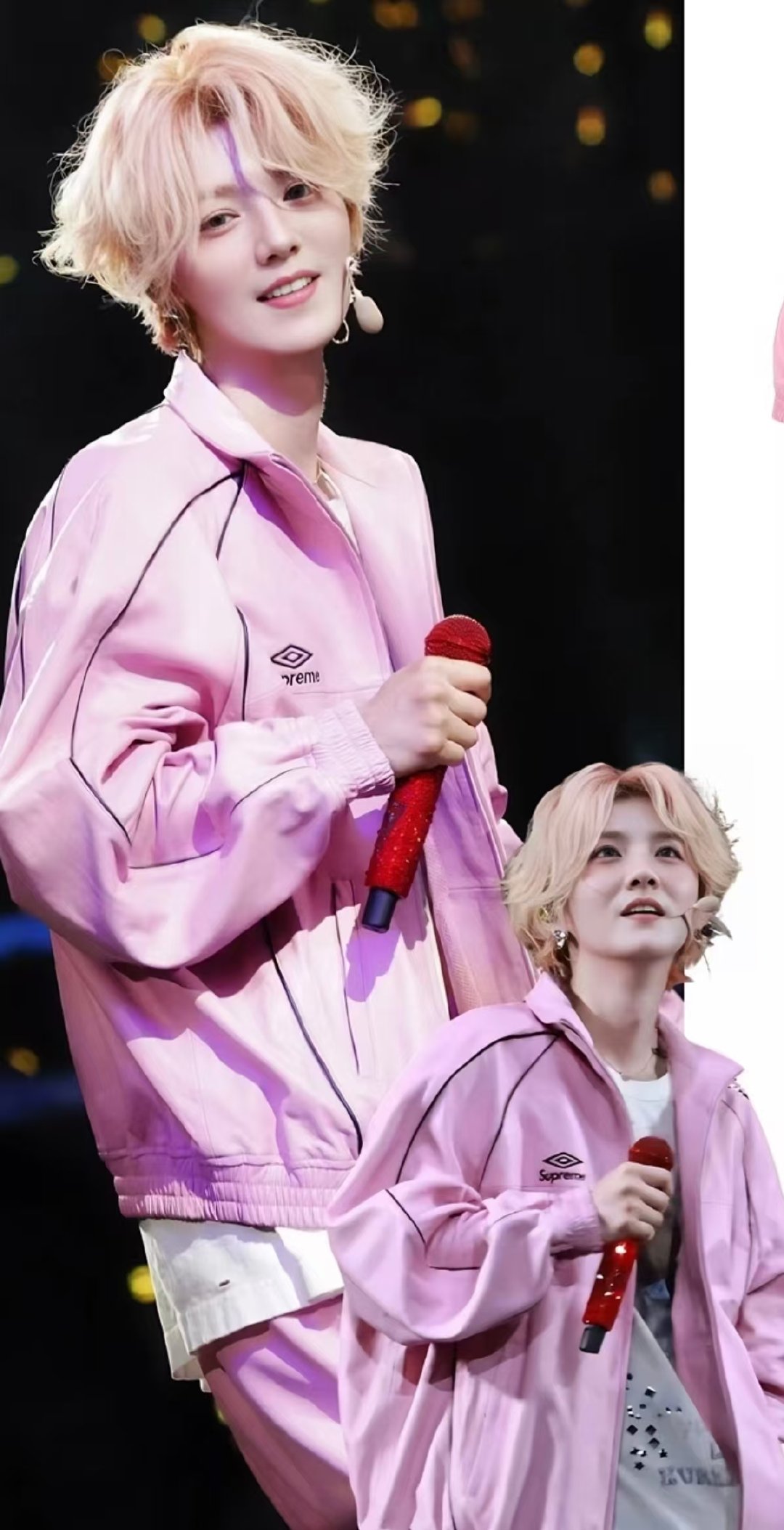 鹿晗当燃红 一件复刻球衣，串联起鹿晗爱上足球的珍贵时光。从经典赛场红到红魔使者红