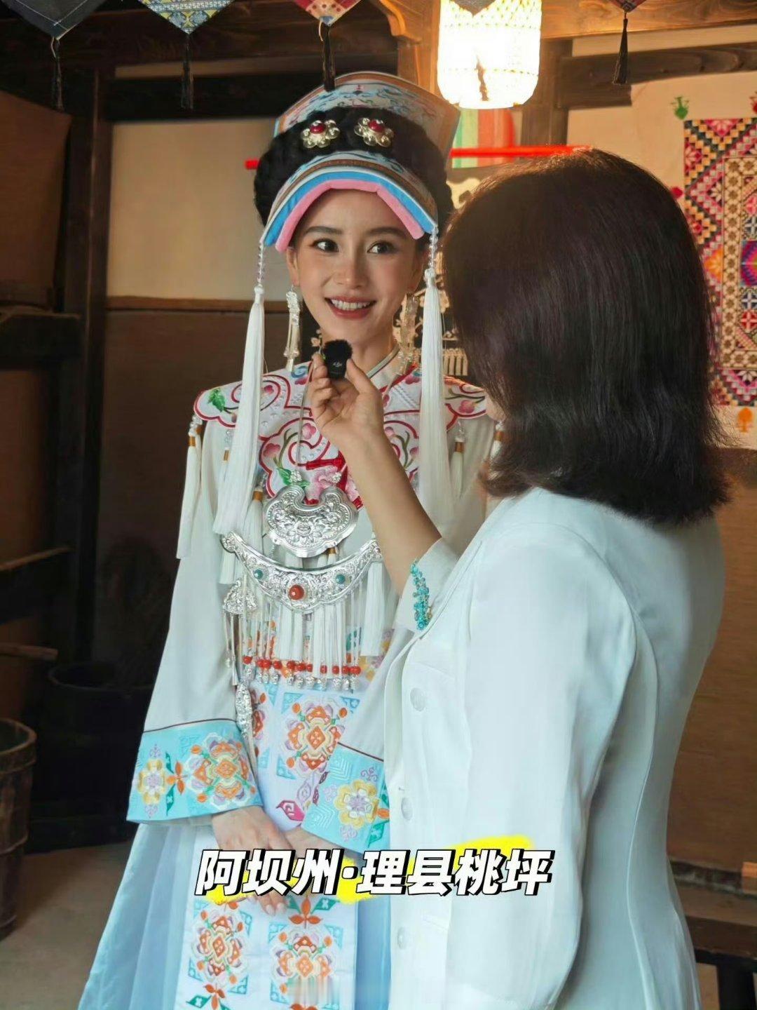 angelababy今天生图路透，状态好好 