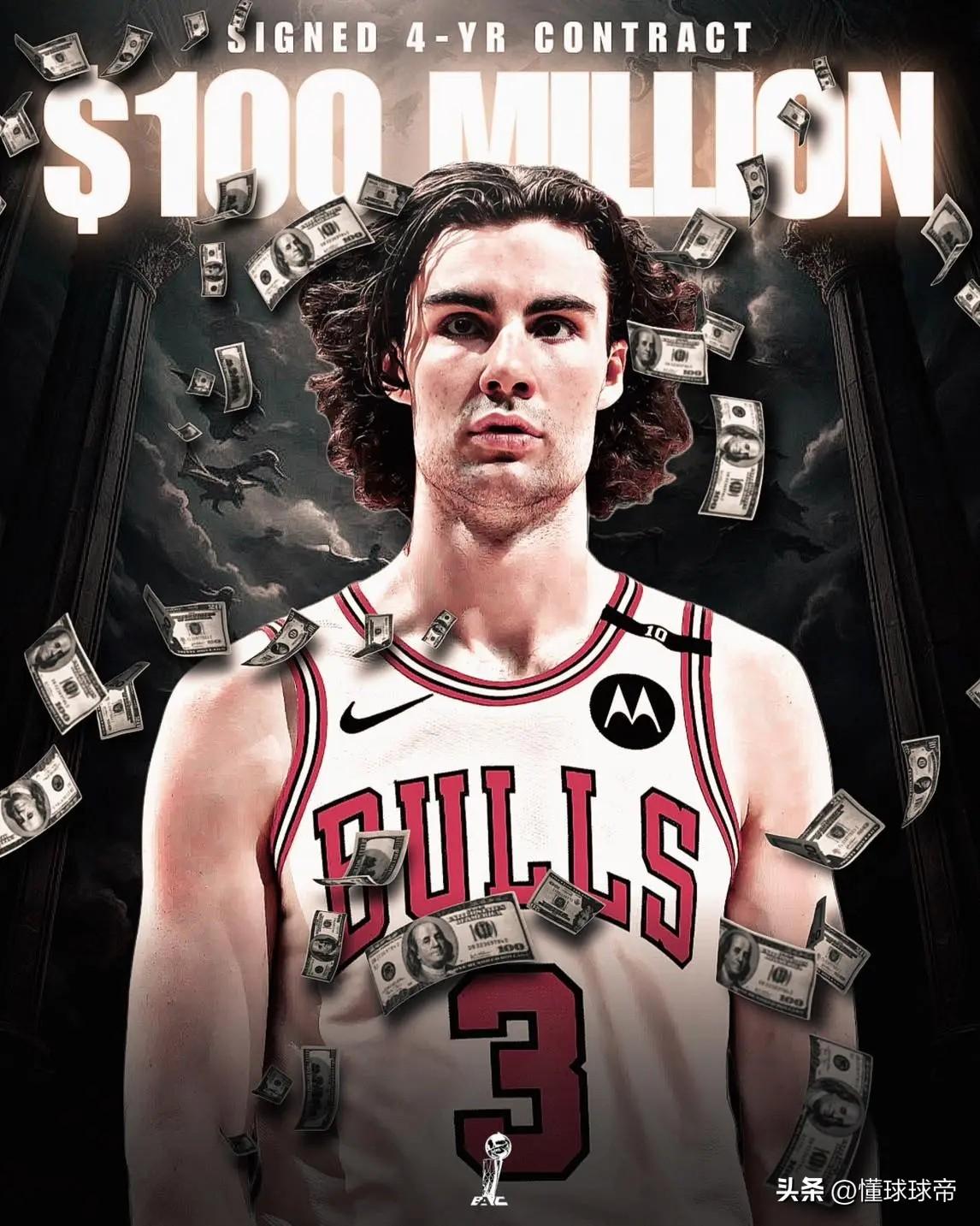 各退一步皆大欢喜，基迪4年1亿美元续约公牛！

据NBA记者报道，公牛队后卫基迪