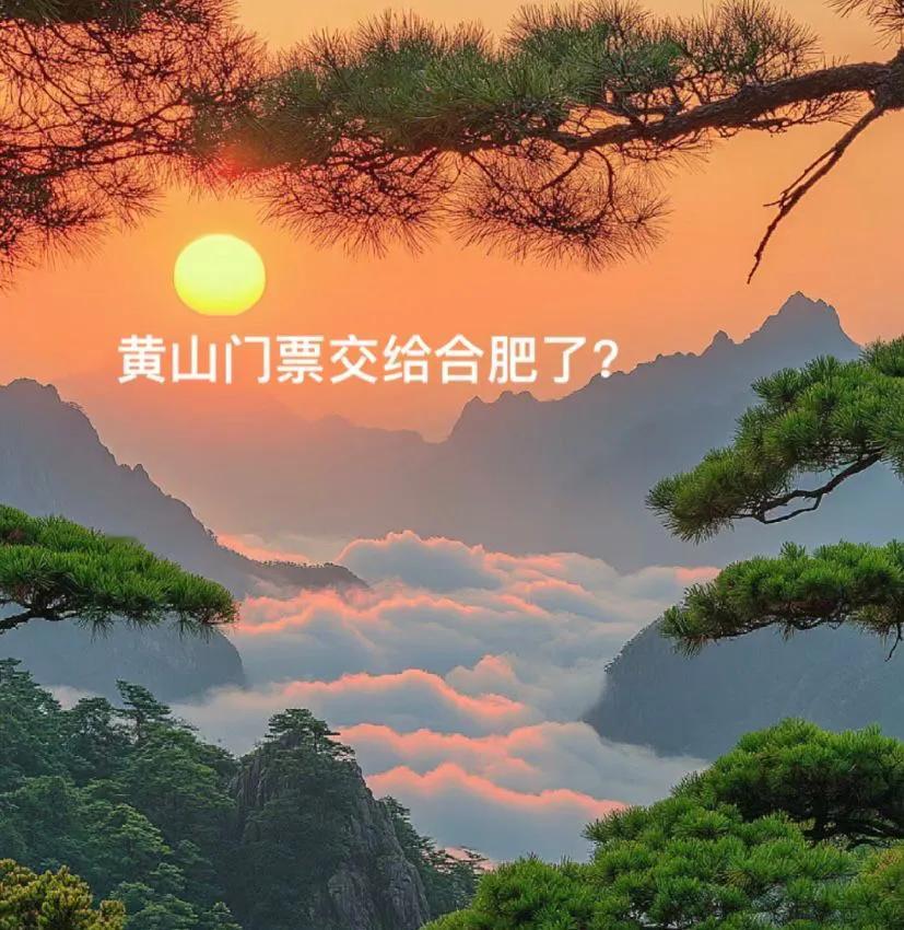 为什么黄山网友喜欢在网络里
栽赃抹黑合肥呢？
杜撰黄山门票交给合肥了？
真是要笑