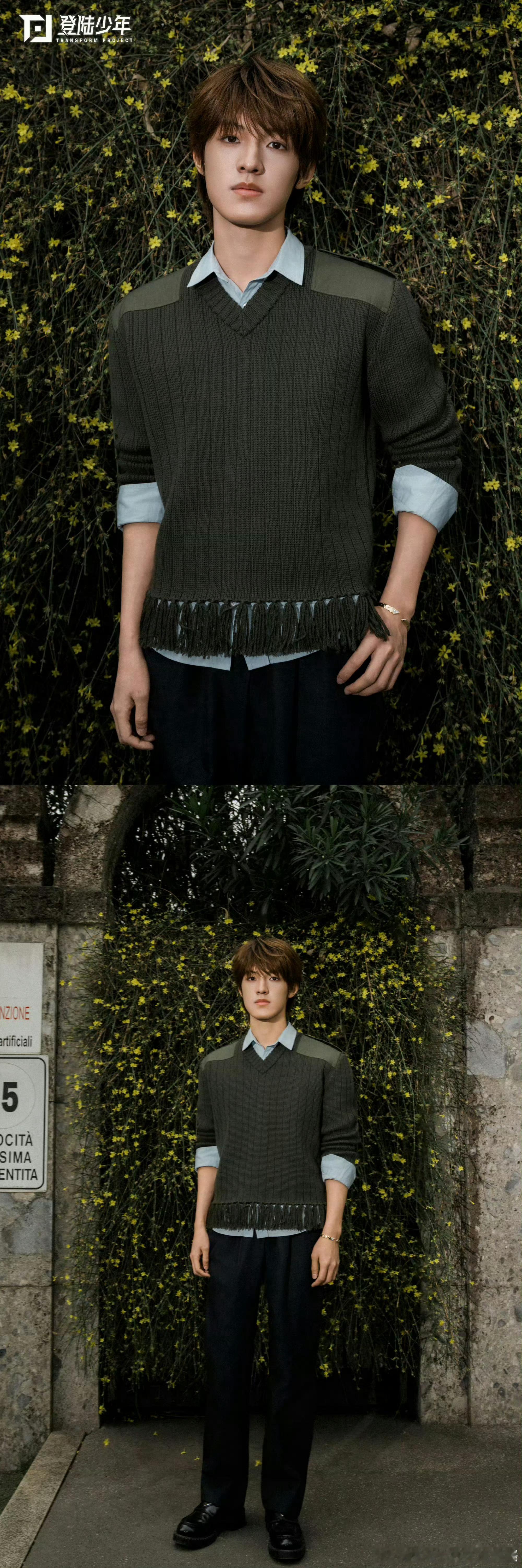 朱志鑫、张泽禹、张极、左航、苏新皓Prada时装秀看秀造型✨ 