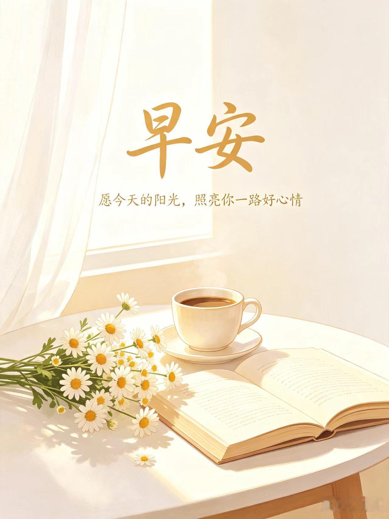  早上好！🌹🌹
    允许生活偶尔有遗憾，依旧心怀热忱向前走，善待自己，方