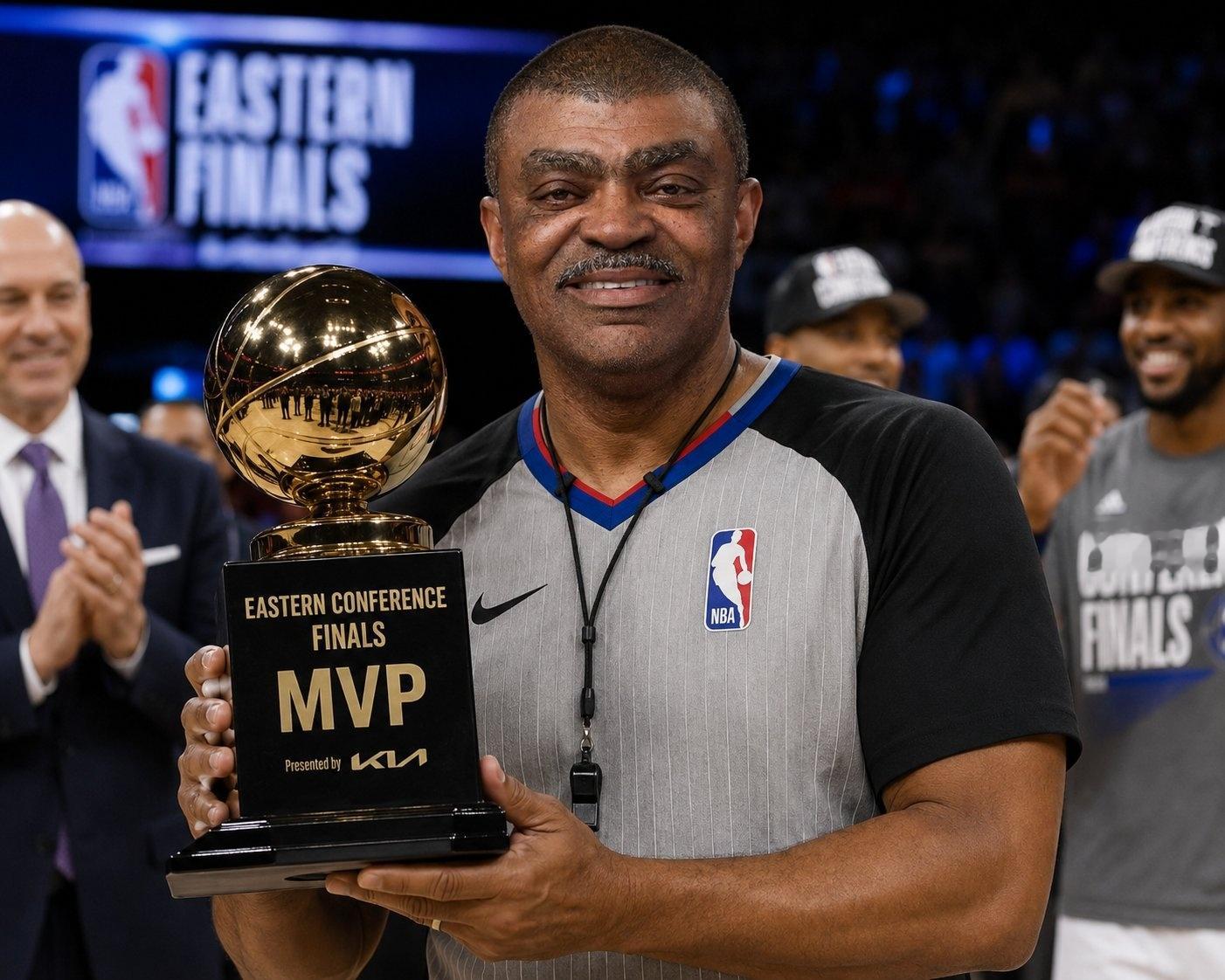 NBA 裁判的问题完全是另一回事。我再说一遍：他们是NBA目前面临的最大问题。他