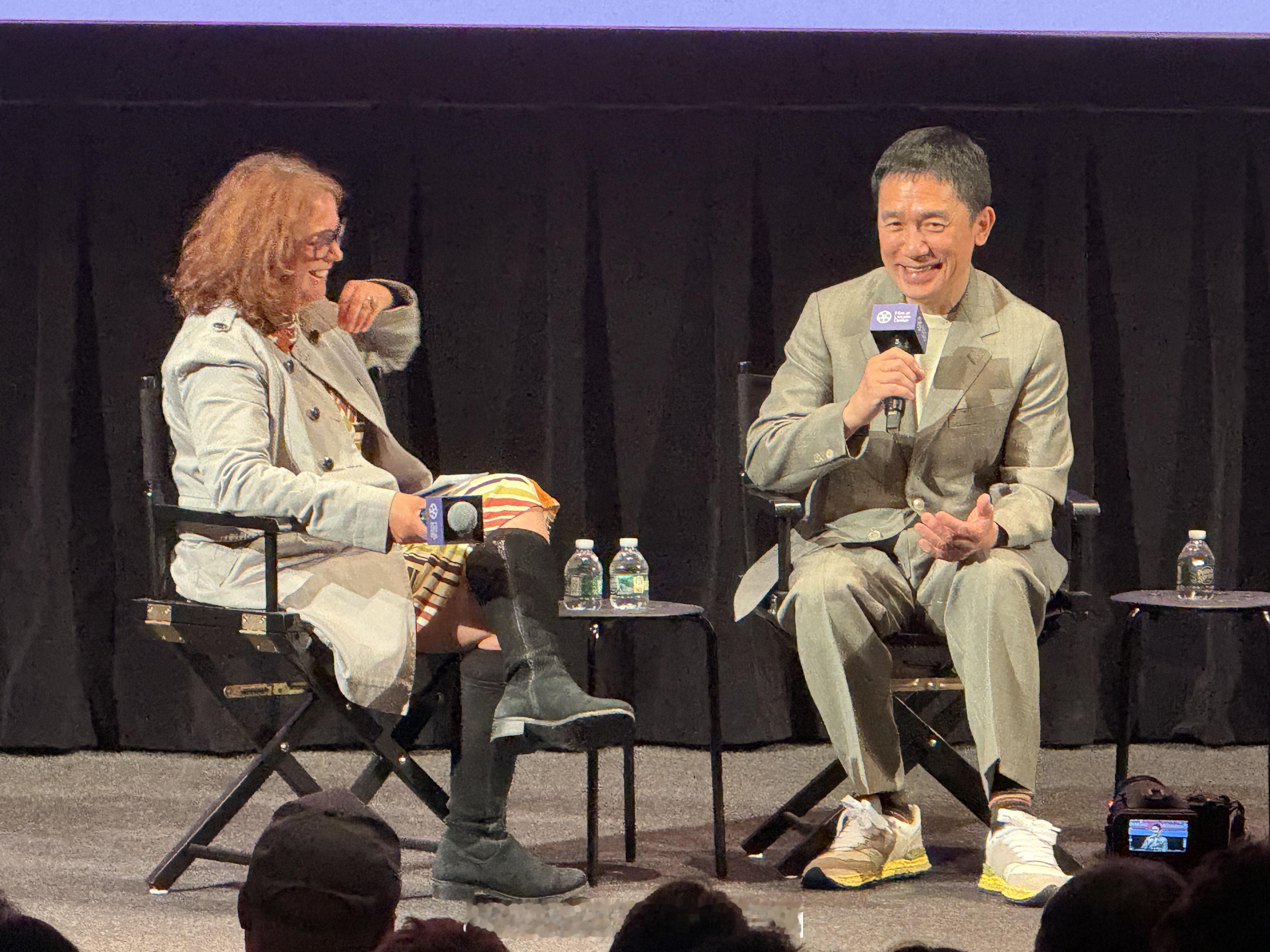 梁朝伟携新片《寂静的朋友》到🇺🇸宣传，与the film stage的专访中