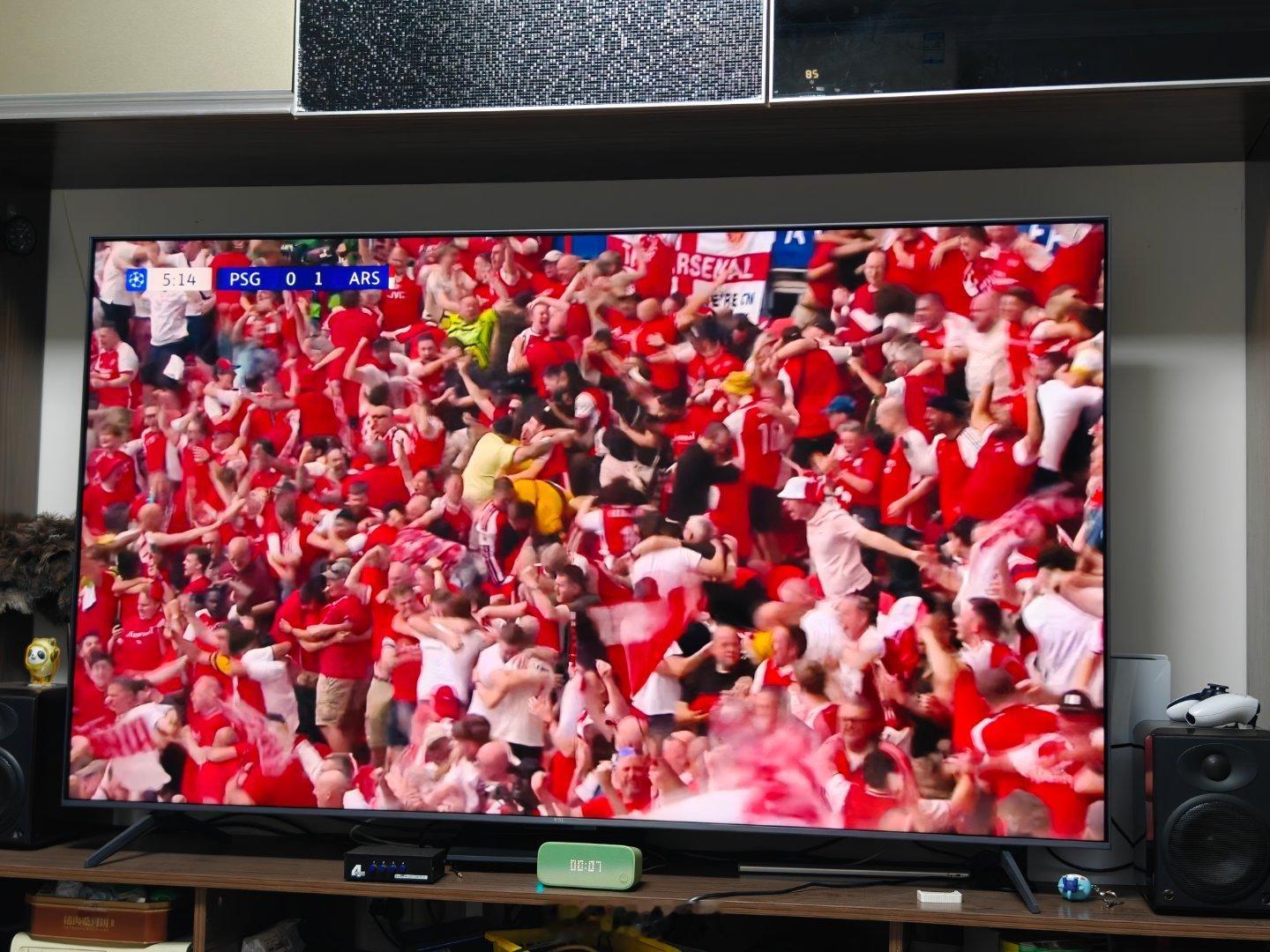 欧冠决赛 一开场，阿森纳就领先1:0 