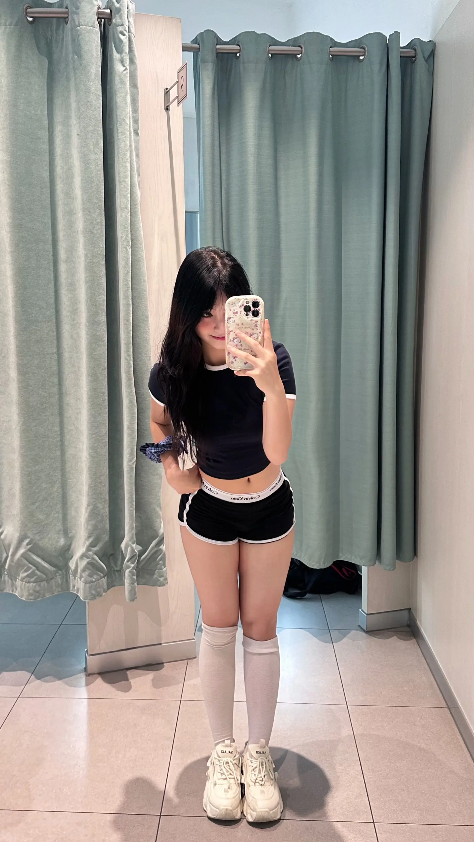 喜欢脸红红的你。