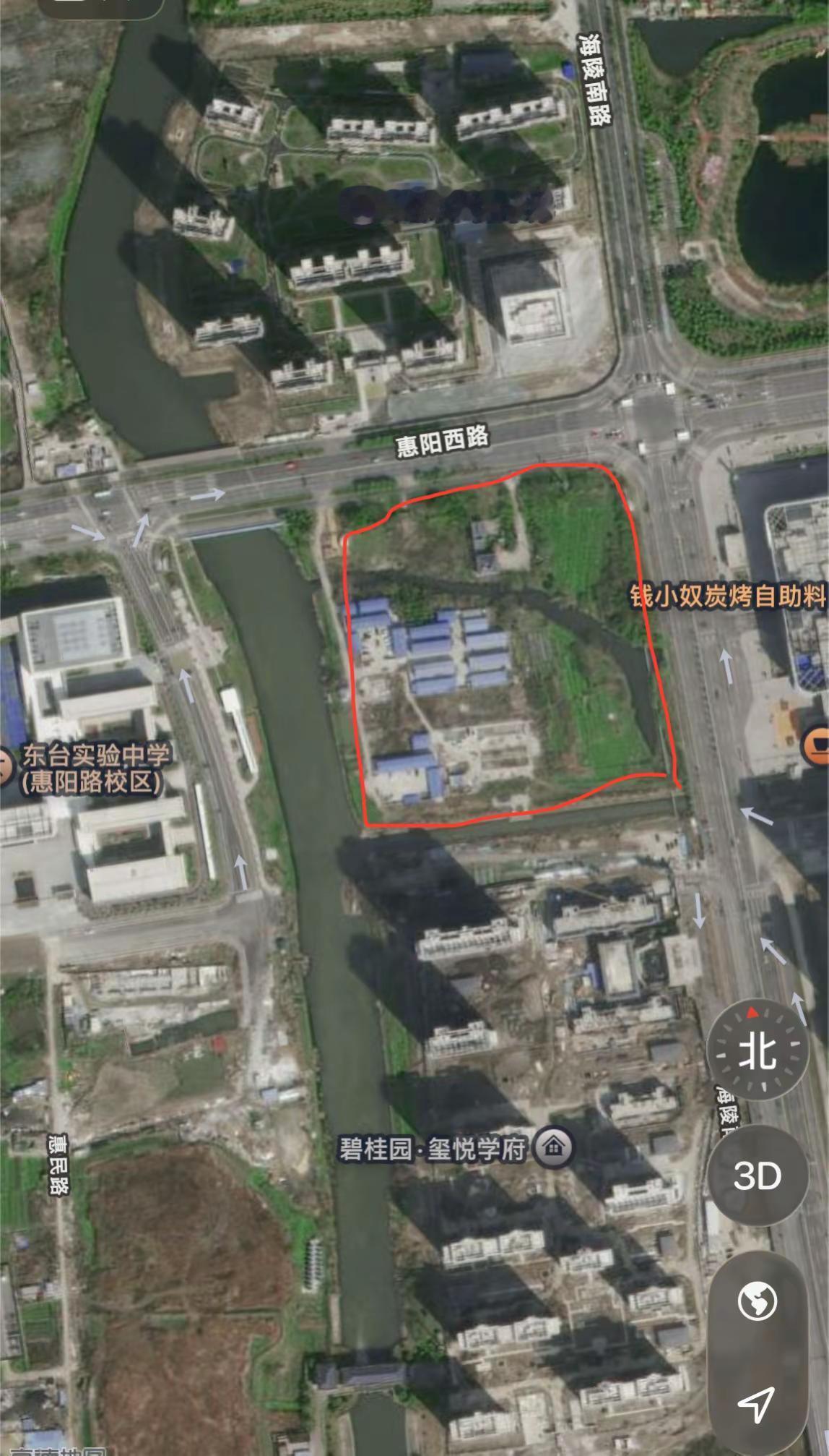 这块地规划出来很不错的，江苏省东台市
