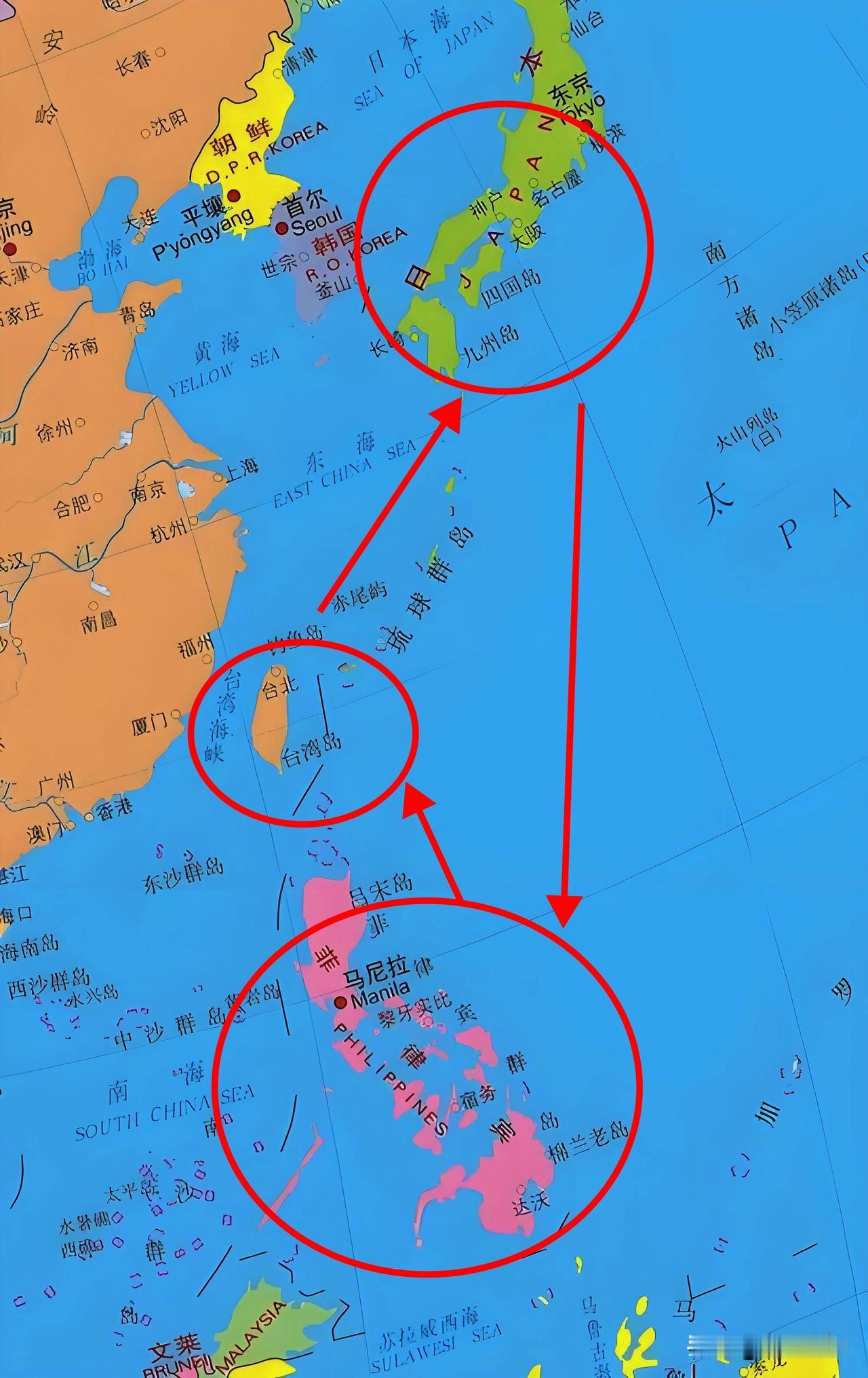日本、菲律宾、台湾，这段时间都跳的挺厉害，我们究竟该先收拾哪一个？

个人观点：