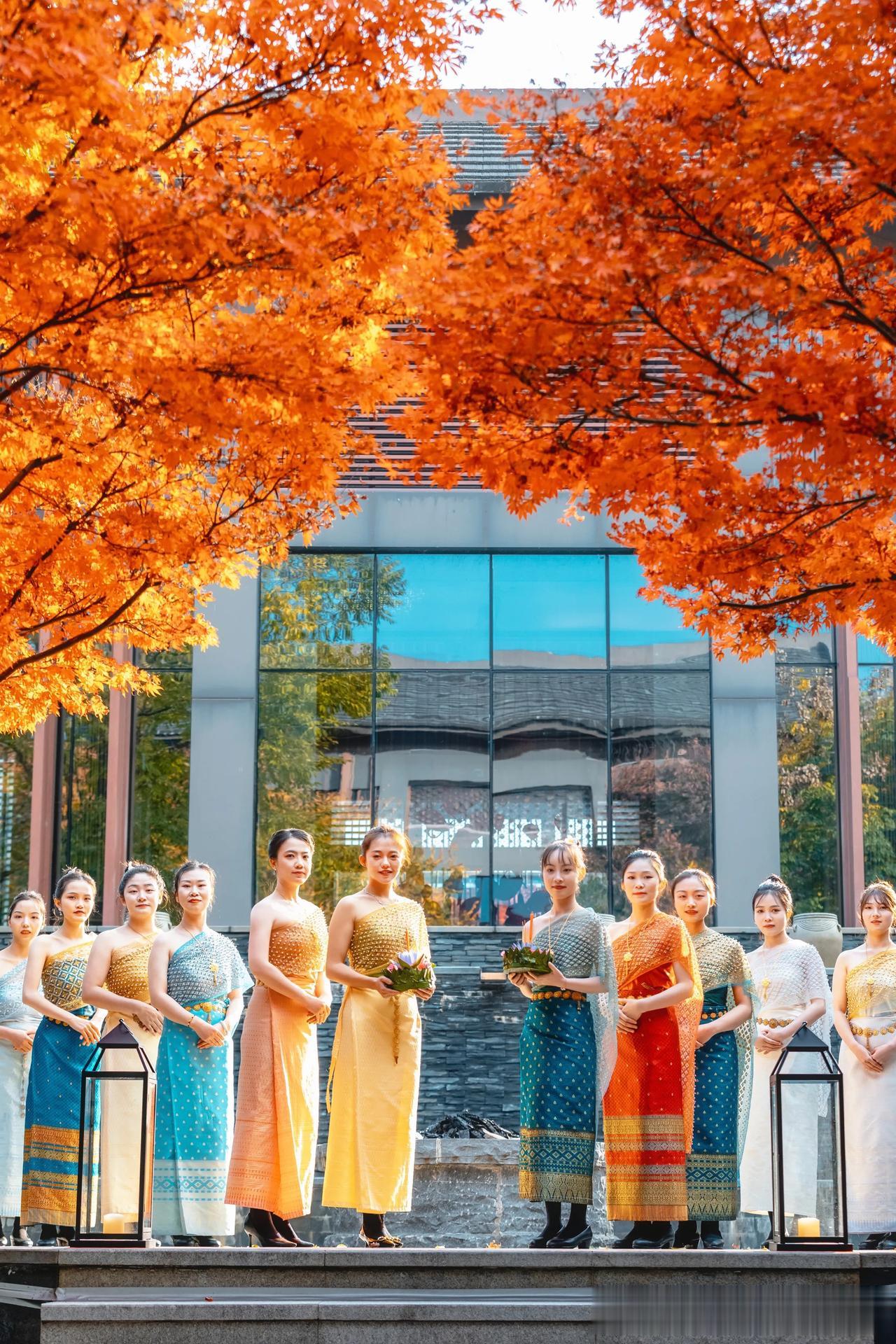 在贵阳，也能感受泰国水灯节的氛围。贵阳安纳塔拉度假酒店，是安纳塔拉在中国的两家酒