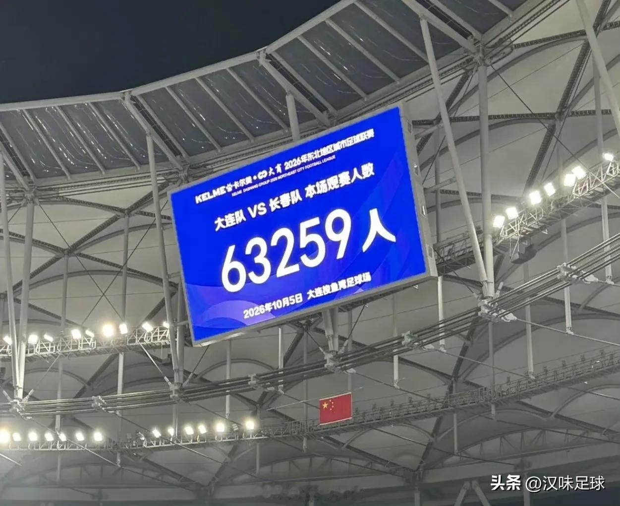 东北超火爆，而为什么楚超遇冷？

2026年10月5日晚进行的东北地区城市足球联