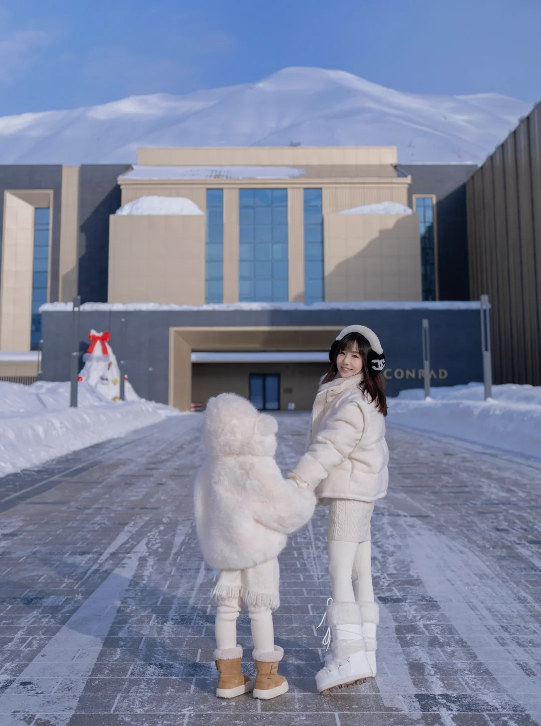 三刷禾木🏂带娃滑雪还是住在雪场旁舒服