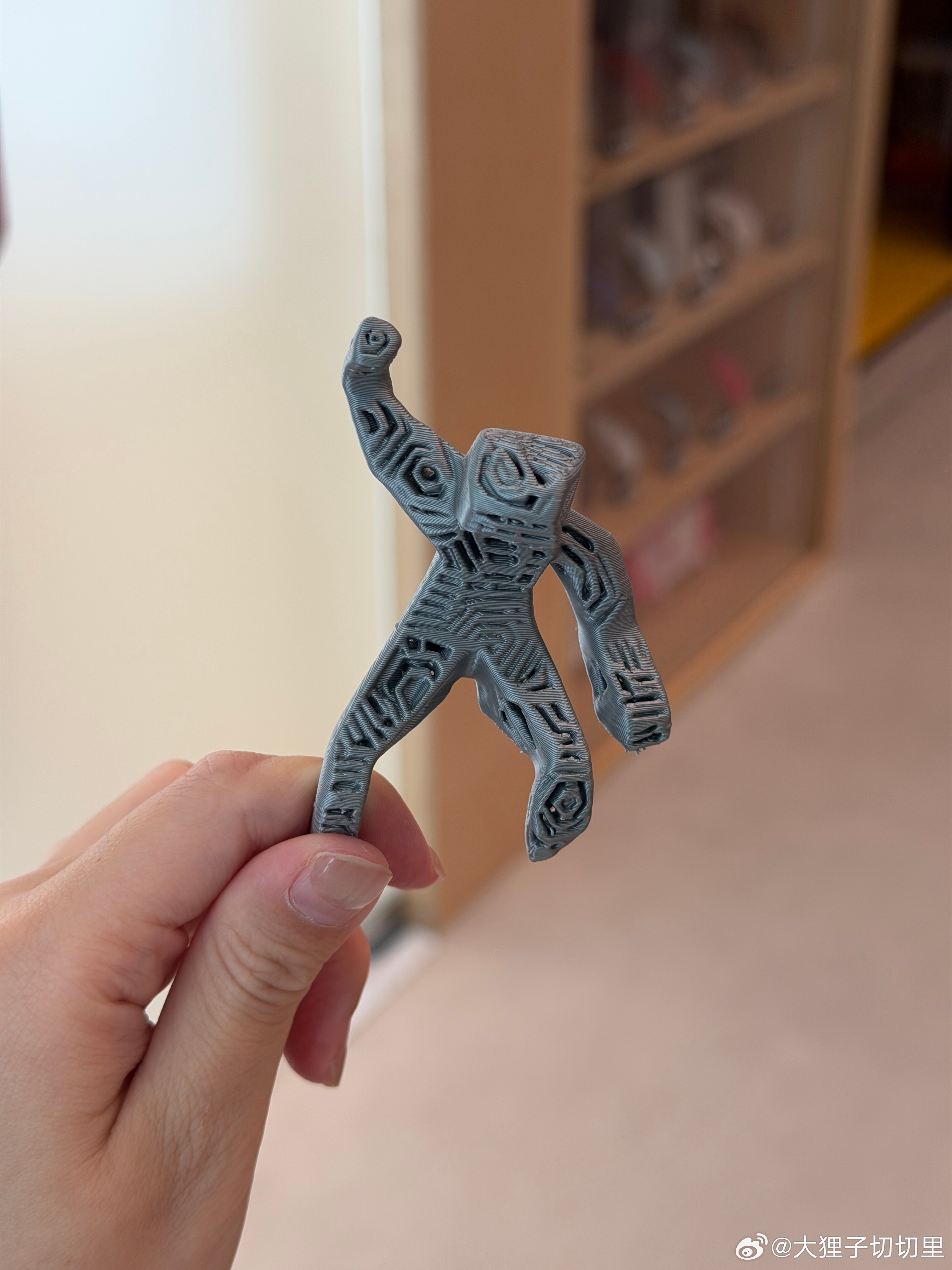 看完《挽救计划》，和小伙伴都很想要rocky手搓的氙岩小人，于是就3d打印了一些