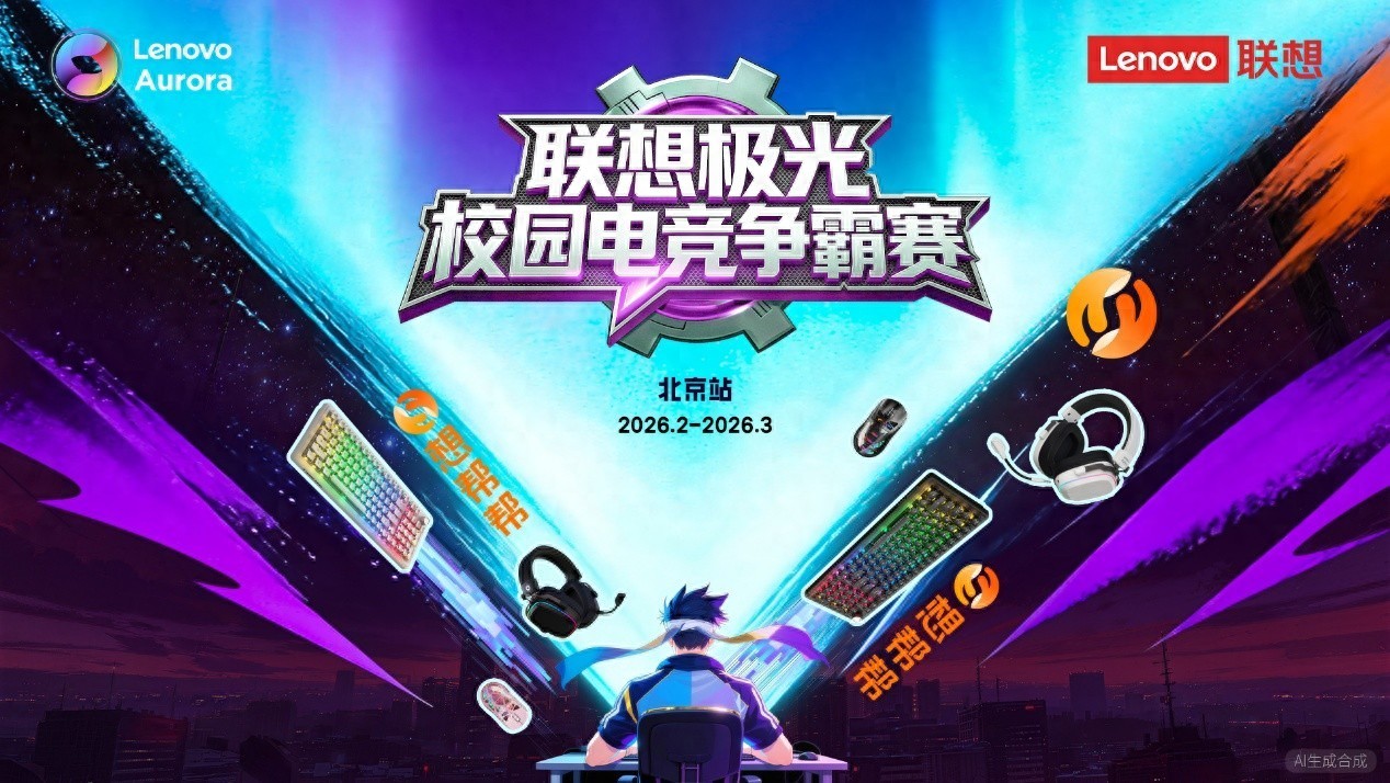 联想极光校园电竞争霸赛淘汰赛在即 极光游戏外设助力选手高能操作