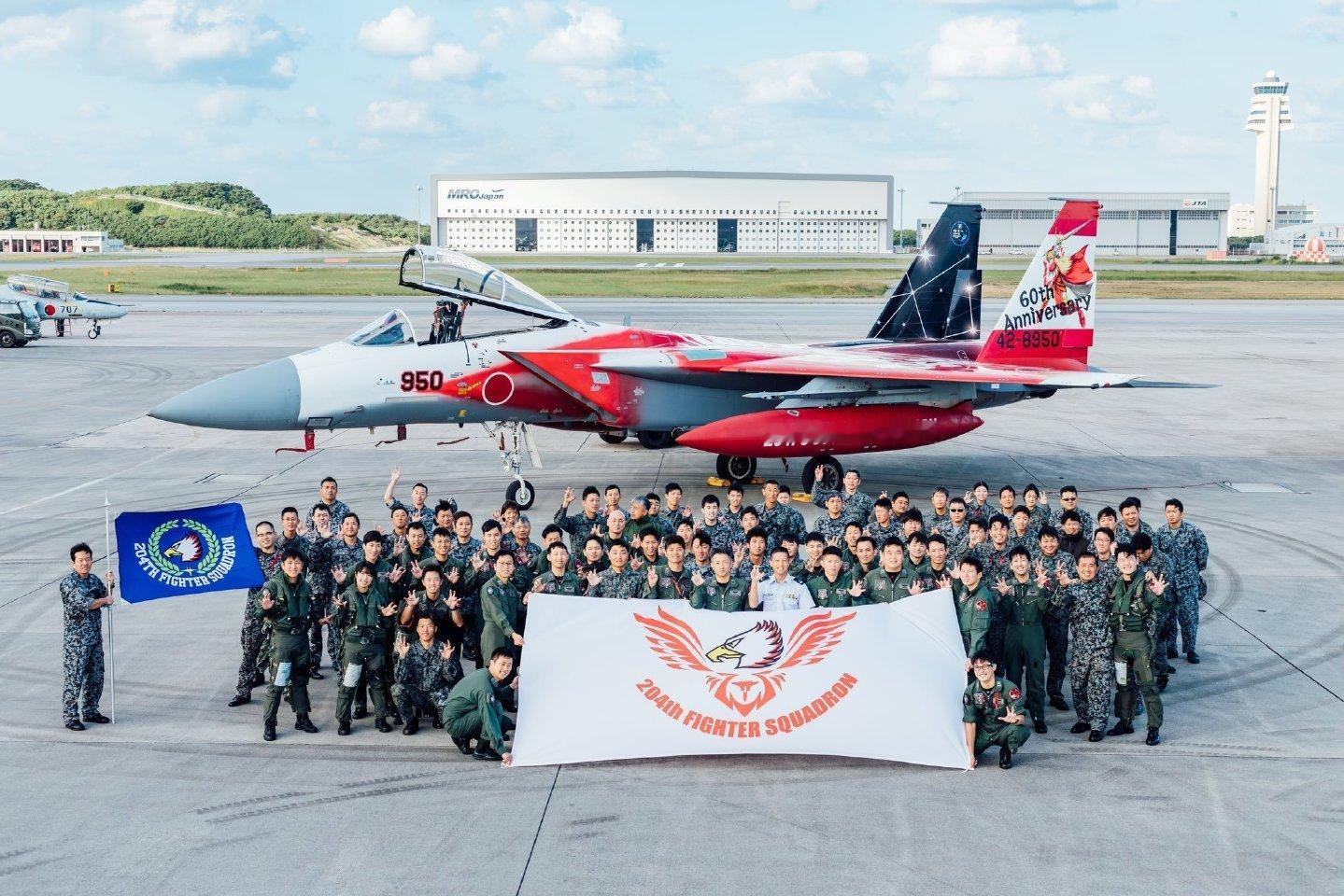 烽火问鼎计划  日本航空自卫队第9航空团204飞行队60周年纪念涂装，女武神的原